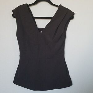41 Hawthorn Davino Witchy Classy black XS NWT peplum blouse